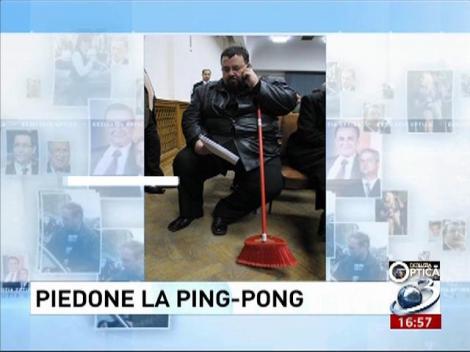 Deziluzia optică. Piedone la ping-pong