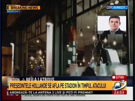 Radu Tudor: Nu avem nicio &icirc;ndoială că este vorba de un atac terorist la Paris