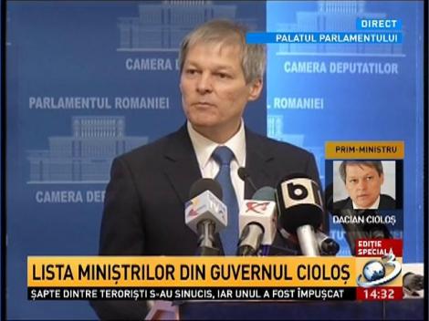 Dacian Cioloş, clarificări privind posibilele tăieri salariale