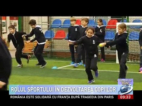 Rolul sportului &icirc;n dezvoltarea copiilor