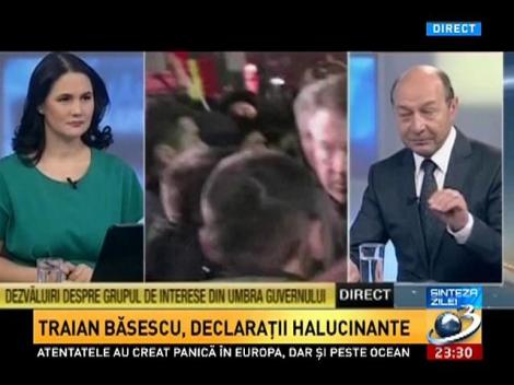 Sinteza Zilei: Traian Băsescu, declaraţii halucinante