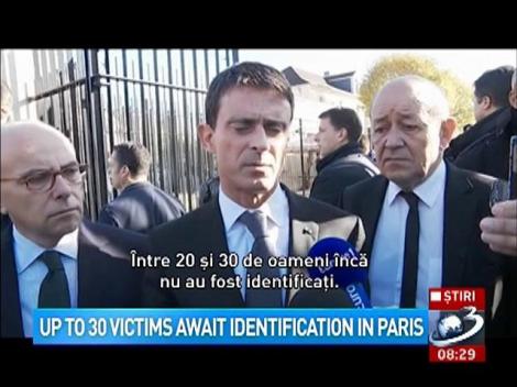 Up to 30 victims await identifications in Paris