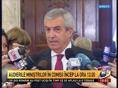 Tăriceanu: Nu am apucat să citesc programul de guvernare