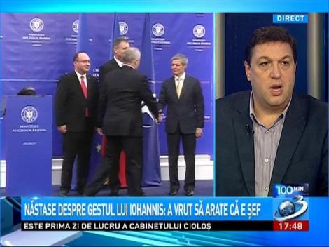 100 de Minute: Adrian Năstase, despre prezenţa preşedintelui la Guvern