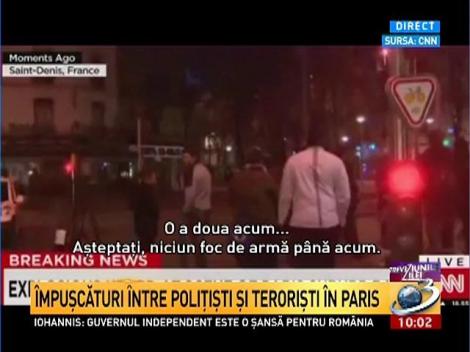 Exploziile de la Paris, surprinse &icirc;n direct de CNN