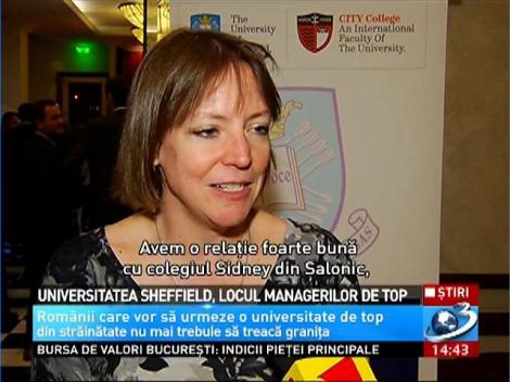 Universitatea Sheffield, locul managerilor de top