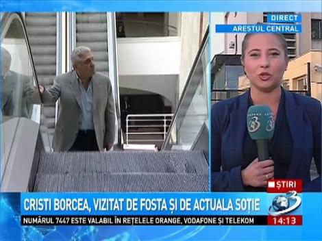 Cristi Borcea, vizitat de fosta şi actuala soţie