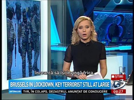 Brussels in lockdown, key terrorist still at large