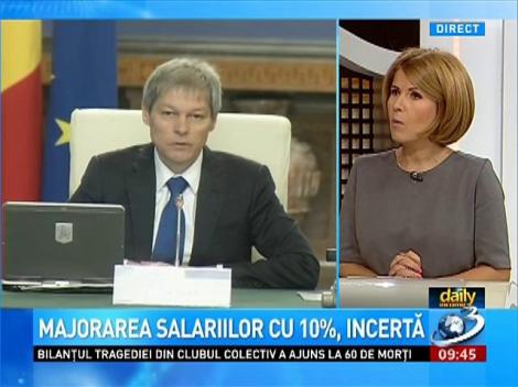 Daily Income: Majorarea salariilor cu 10%, incerta