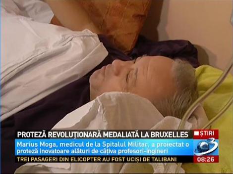 Proteză revoluţionară medaliată la Bruxelles