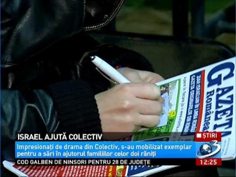 Israel ajută colectiv