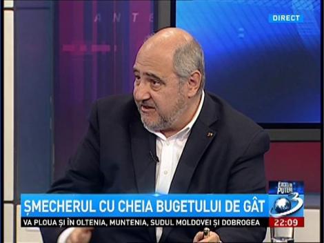 Şmecherul cu cheia bugetului de gât