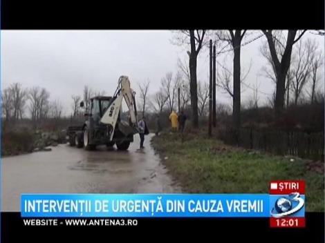 Intervenţii de urgenţă în România, din cauza vremii