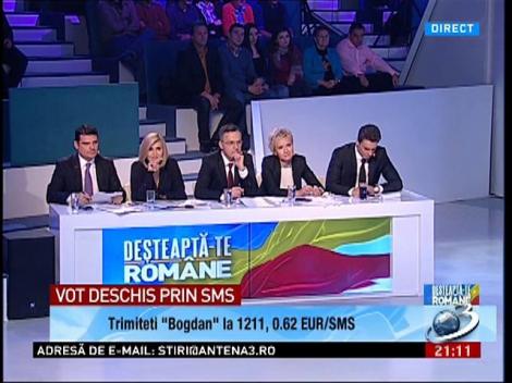 Bogdan, concurent Deşteaptă-te, Rom&acirc;ne