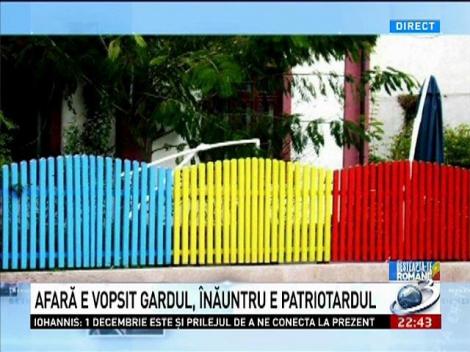 Deziluzia optică. Afară e vopsit gardul, înăuntru  patriotardul