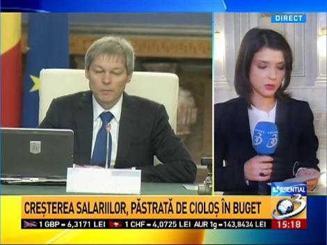 Cioloş a trimis la PSD schiţa de buget pe 2016