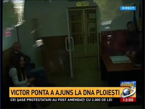 Victor Ponta a ajuns la DNA Ploieşti