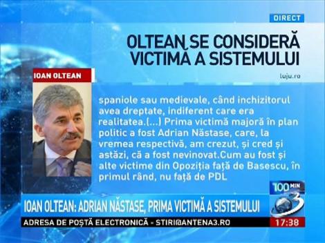 Ioan Oltean: Nu mi-e frică de "Beciul Domnesc"