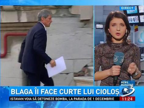 Vasile Blaga îi face curte lui Dacian Cioloş