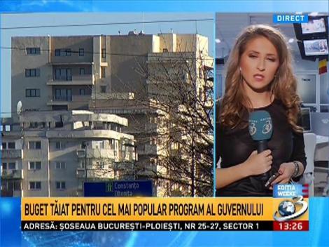 Buget tăiat pentru cel mai popular program al Guvernului, "Prima Casă"