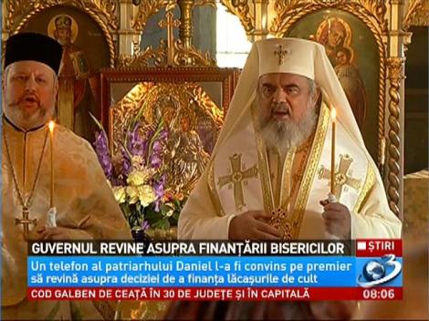 Guvernul revine asupra finanţării bisericilor