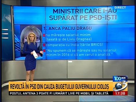 Miniștrii care i-au supărat pe PSD-iști