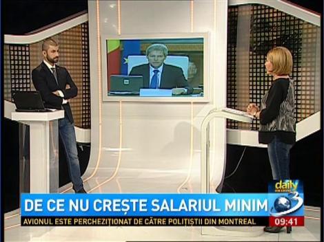 Daily Income. De ce nu creşte salariul minim