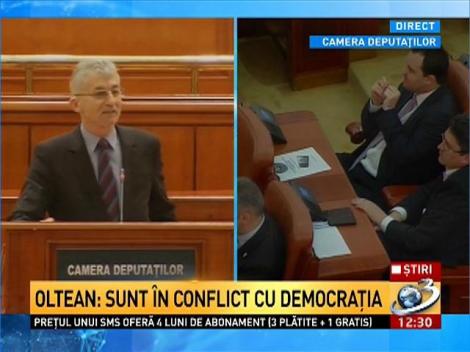 Ioan Oltean, &icirc;n faţa deputaţilor