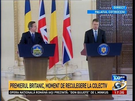 David Cameron şi Iohannis, întâlnire la Cotroceni