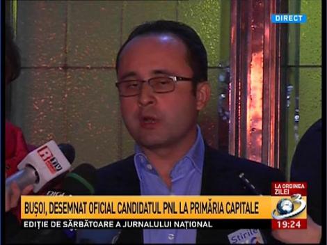 Buşoi a fost desemnat oficial candidatul PNL la Primărie