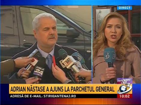 Adrian Năstase, la Parchetul General &icirc;n dosarul Mineriadei