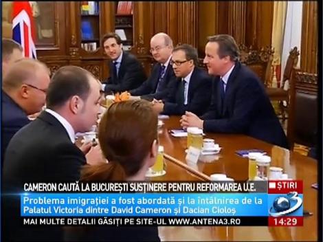 Presa britanică, despre vizita lui David Cameron în România