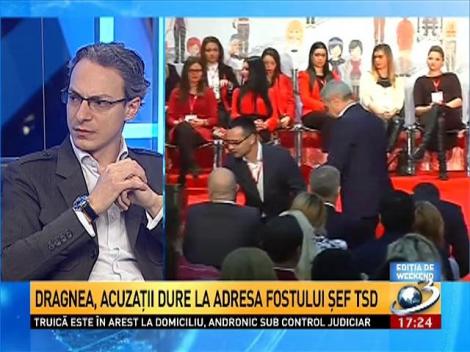 Mihai Sturzu: Nu ştiu ce a înţeles domnul Dragnea. Ori minte, ori nu a înţeles