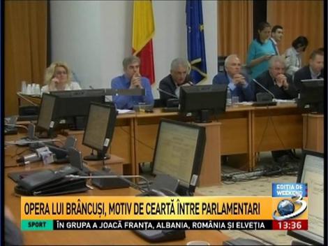 Opera lui Br&acirc;ncuşi, motiv de ceartă &icirc;ntre parlamentari