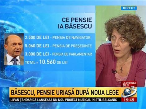 Ce pensie ia Traian Băsescu