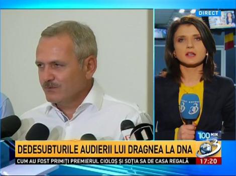 Dedesubturile audierii lui Dragnea la DNA