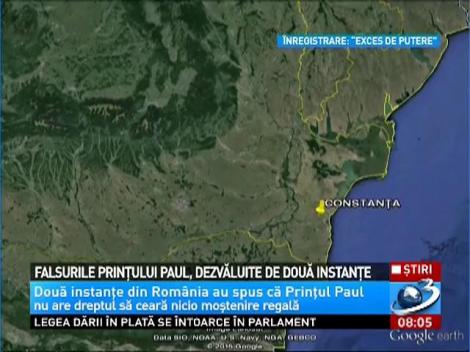 Falsurile prinţului Paul, dezvăluite de două instanţe