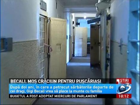 Gigi Becali, Moş Crăciun pentru puşcăriaşi