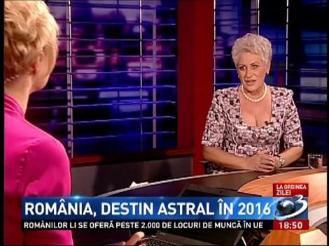 România, destin astral pentru 2016, în viziunea bioenergoterapeutul Lidia Fecioru.