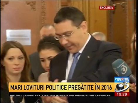 Punctul de întâlnire. Mari lovituri politice pregătite în 2016