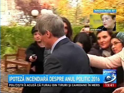 Ipoteză incendiară despre anul politic 2016