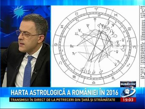 Subiectiv: Harta astrologică a României în 2016