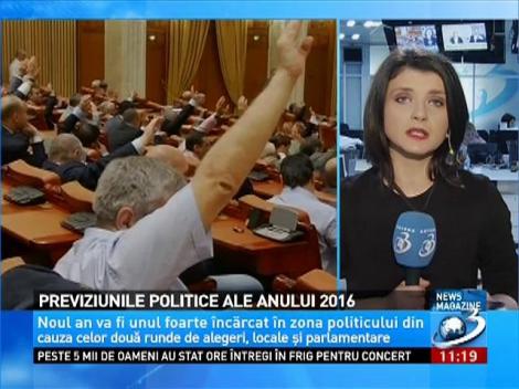 Previziunile politice ale anului 2016