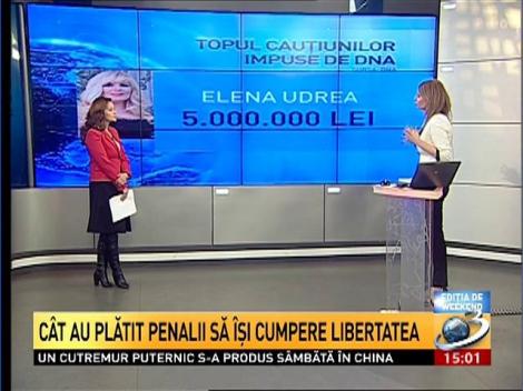 Cât au plătit penalii să îşi cumpere libertatea