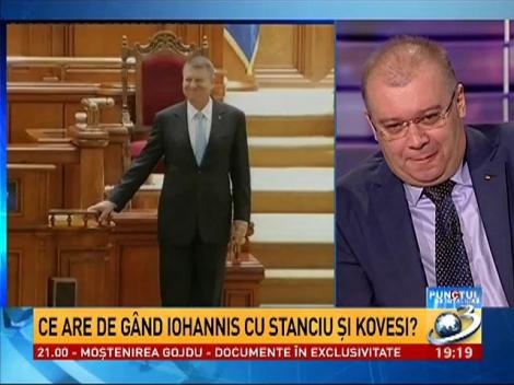 Punctul de &Icirc;nt&acirc;lnire: Dan Mihalache despre cum a decurs dialogul dintre Klaus Iohannis şi Victor Ponta