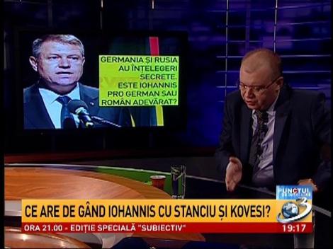 Punctul de Întâlnire: Dan Mihalache, despre dialogul dintre Liviu Dragnea şi Klaus Iohannis