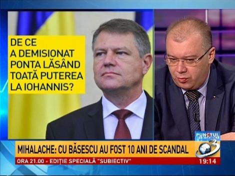 Dan Mihalache, şeful cancelariei prezidenţiale: Ponta a greşit în conduita sa