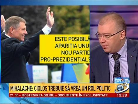 Punctul de &Icirc;nt&acirc;lnire: Dan Mihalache despre Dacian Cioloş şi &icirc;ncrederea rom&acirc;nilor &icirc;n politicieni