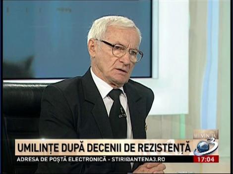 Secvenţial: Octav Bjoza, prima persoană decorată de Klaus Iohannis