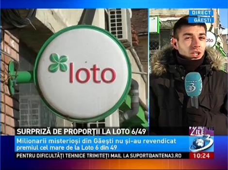 Surpriză de proporții la Loto 6/49